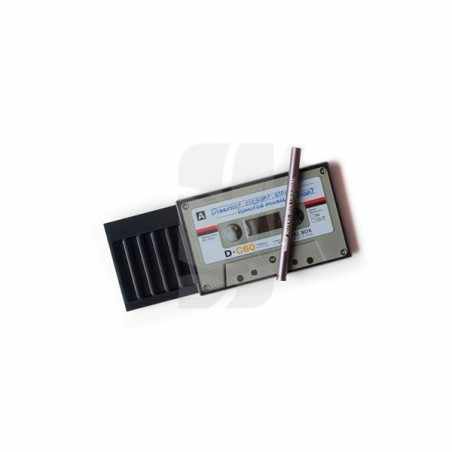 Comprar Caja Dosificadora Royal Box Casete Retro Tubo + Pipa Barata