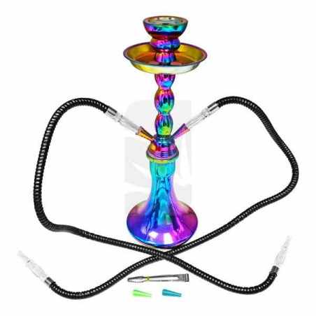 Buy Shisha 45 cm. 2 Hoses. Rainbow