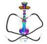 Rainbow Shisha 45 cm mit 2 Schläuchen