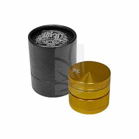 Grinder in Alluminio 4 Parti 40 mm Dorato