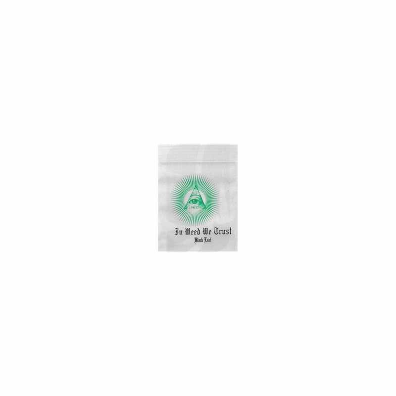 Bolsa Zip chivato 10 x 100 ud. In weed we trust Bolsa Zip chivato 10 x 100 ud. In weed we trust