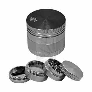 Grinder Aluminio 4 partes Gris 40 mm.