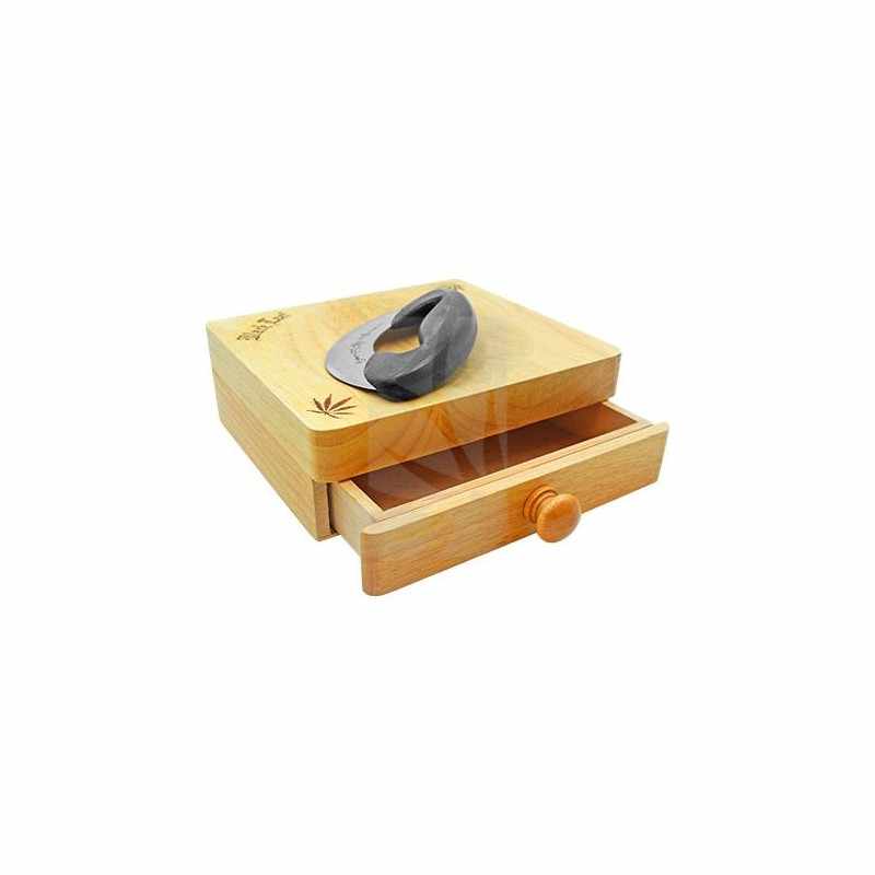 Cutting Board with Round Blade and Drawer