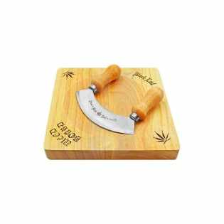 Tabla para Cortar de Weed Board With Knife
