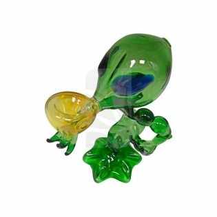 Pipa de Alien de Cristal de 15 cm al mejor precio