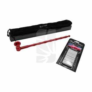 Comprar Pipa Roja con Adaptador de Aluminio con Filtros barato