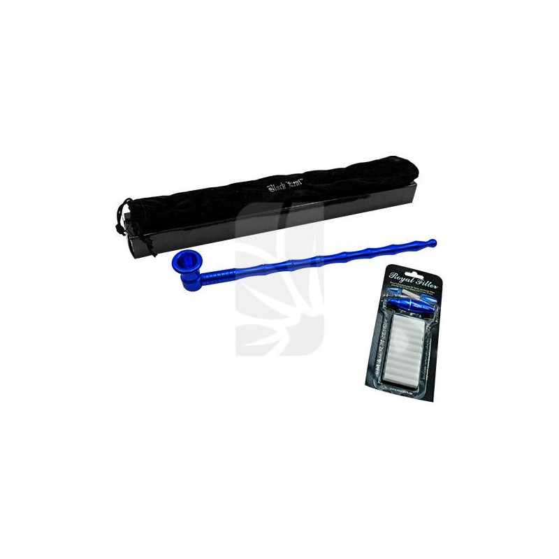 Pipa Aluminio Azul Adaptador Filtro 252 mm. Pipa Aluminio Azul Adaptador Filtro 252 mm.