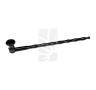Pipa Aluminio Negro Adaptador Filtro 252 mm. Pipa Aluminio Negro Adaptador Filtro 252 mm.