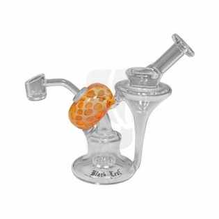 Bong Ámbar para Extracciones de Cristal de la marca Black Leaf