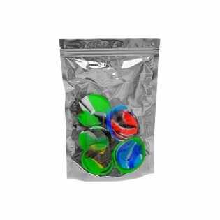 Bag of 10 QNUBU Multicolor Silicone Bowls
