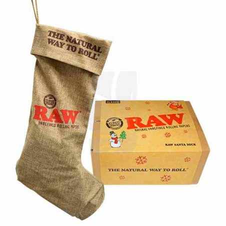 RAW Christmas Santa Sock