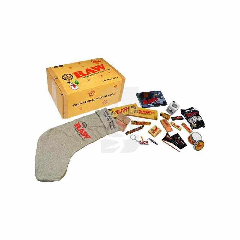 RAW Santa Sock Navidad RAW Santa Sock Navidad