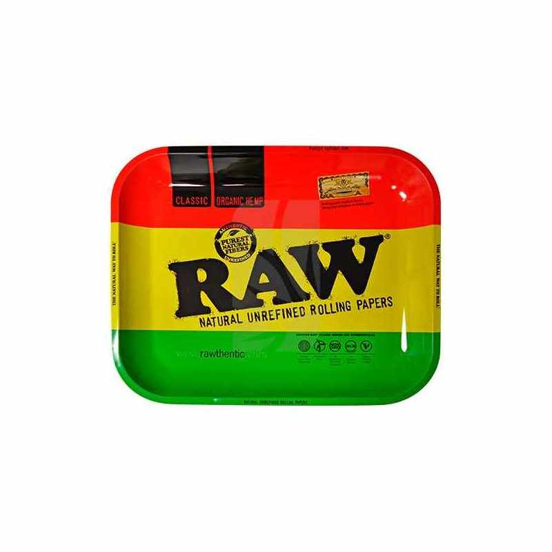 RAW Rasta Medium Rolling Tray