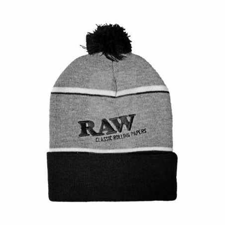 Gorro Negro-Gris RAW
