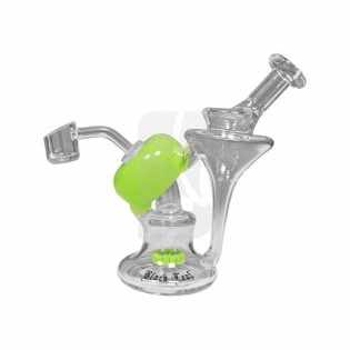 Comprar Bong Verde de Cristal para Extracciones barato