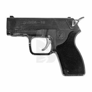 Mechero pistola Glock 18 Gris