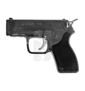 Mechero pistola Glock 18 Gris
