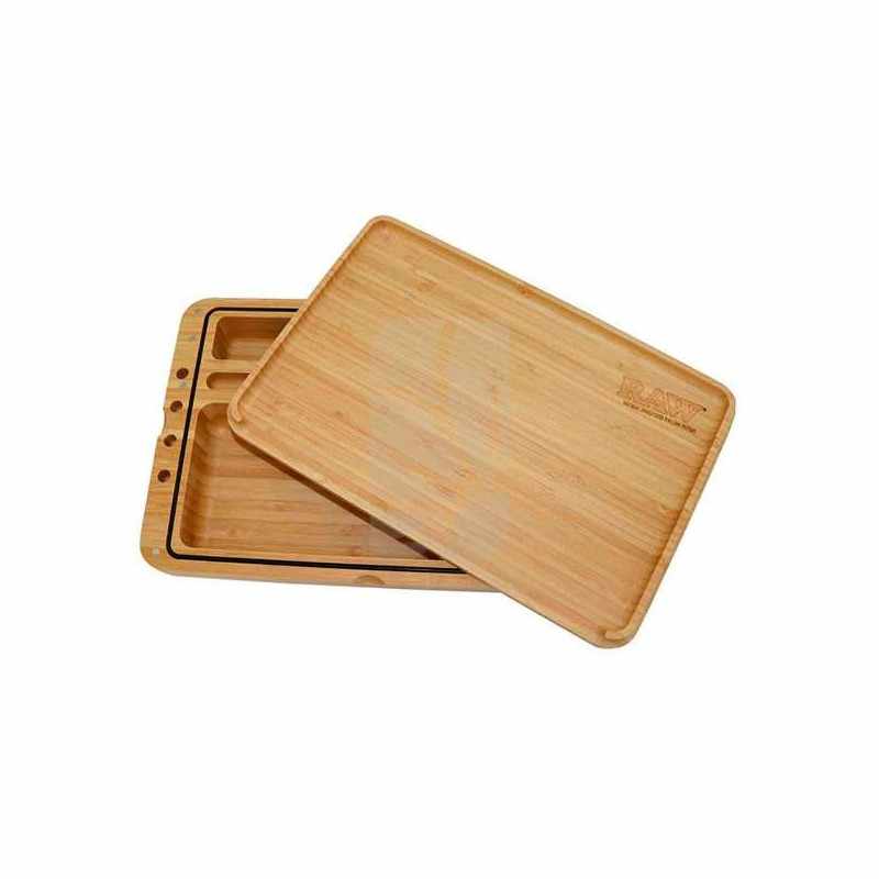 Bandeja Raw Bamboo Spirit Box