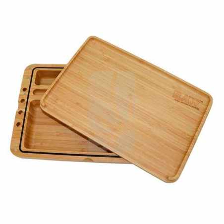 Bandeja Raw Bamboo Spirit Box