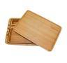 Bandeja Raw Bamboo Spirit Box