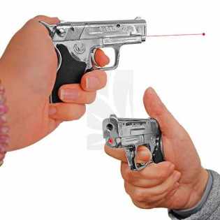 Mechero Soplete pistola Glock 18 Laser
