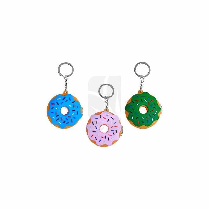 Pipa de silicona Donut llavero Pipa de silicona Donut llavero