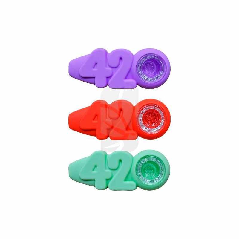 Pipa de silicona 420 Pipa de silicona 420