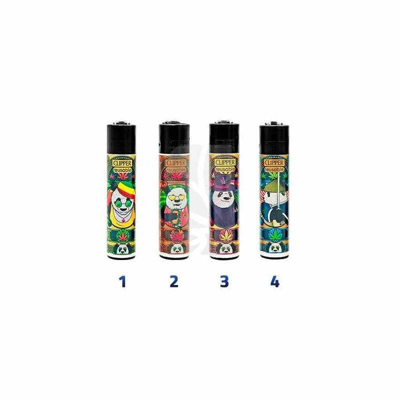 Isqueiro CLIPPER Pure Weed Panda Ryo