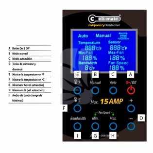 Controlador de frecuencia 15A CLI-MATE