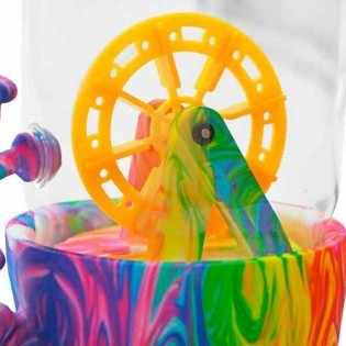 Bong Spinning Wheel de Silicona en tu Grow Shop de Confianza