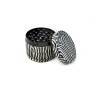 Grinder Animal Skin 50 mm. Sebra 4 partes Grinder Animal Skin 50 mm. Sebra 4 partes