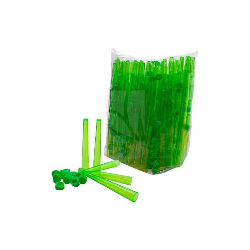 Tubo Acrílico Almacenamiento VERDE 100 Unidades Tubo Acrílico Almacenamiento VERDE 100 Unidades