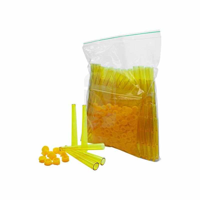 Tubo Acrilico Conservazione Giallo 100 Unità