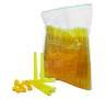 Tubo Acrílico Almacenamiento Amarillo 100 Unidades Tubo Acrílico Almacenamiento Amarillo 100 Unidades