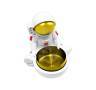 Goldener Astronaut-Aschenbecher