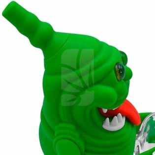 Green Ghost Silicone Bong 💚 BUY Here