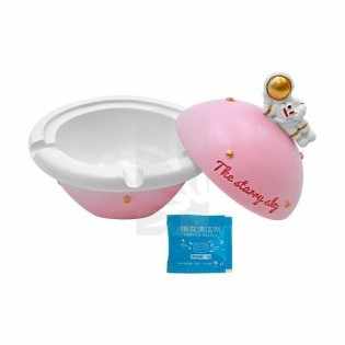 Cendrier Astronaute Rose
