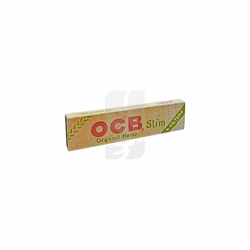 OCB Organic Slim + Tips Rolling Papers