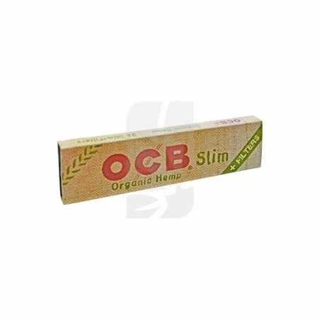 Papeles de Liar Orgánico en Slim y Filtros de OCB