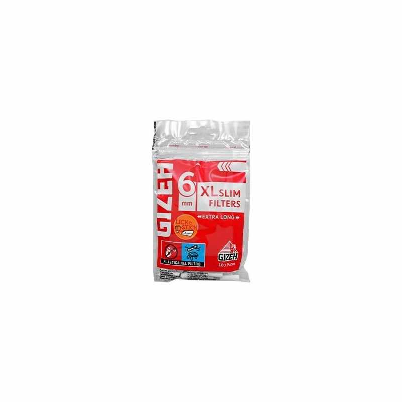 Filtros Gizeh 6mm. 1x100 u Filtros Gizeh 6mm. 1x100 u