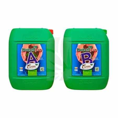 Hydro Coco A+B Grow Agua Dura 10 Litros