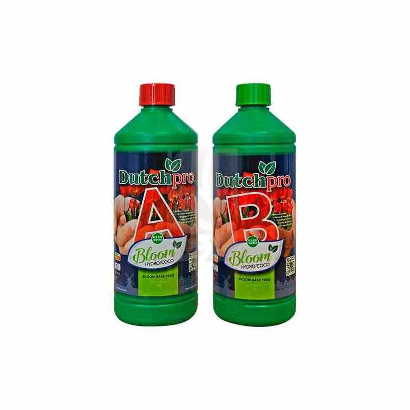 Hydro Coco A+B Floración Agua Dura 1 Litro Hydro Coco A+B Floración Agua Dura 1 Litro