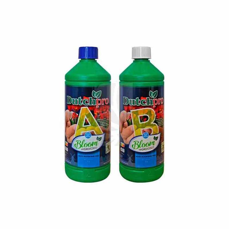 Hydro Coco A+B Floración Agua Blanda 1 Litro Hydro Coco A+B Floración Agua Blanda 1 Litro