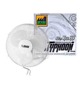 Ventilador Pared C/Cuerda 40cm. Typhoon