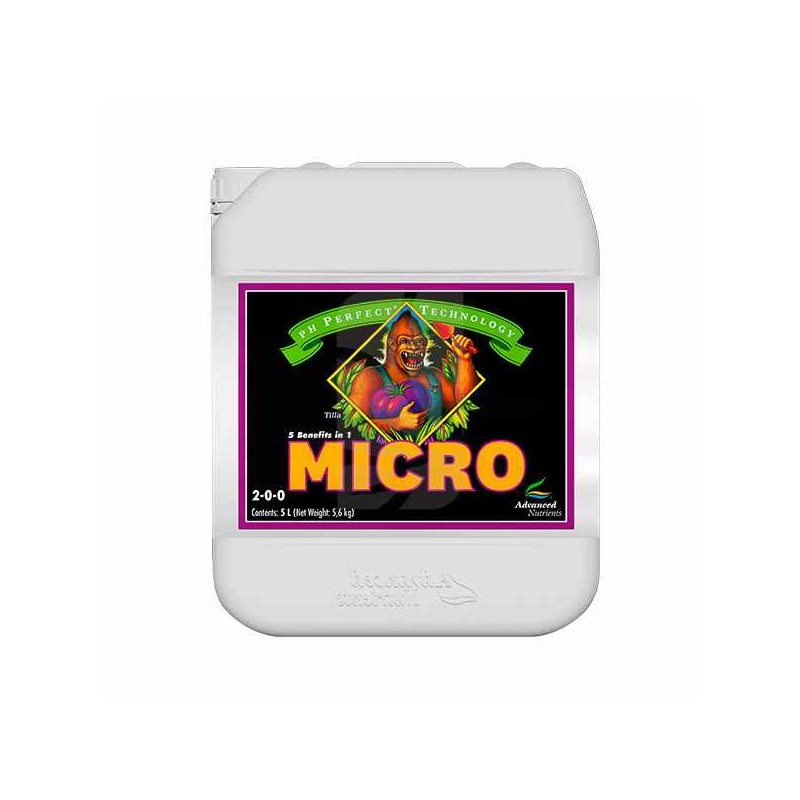 Micro Ph Perfect de 5 Litros Advanced Nutrients Micro Ph Perfect de 5 Litros Advanced Nutrients