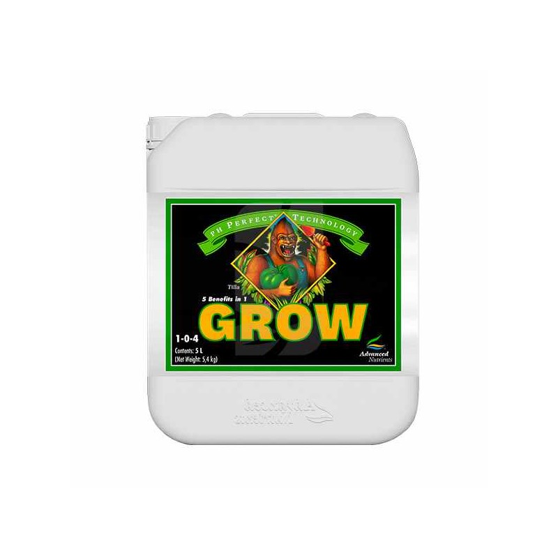 Grow Ph Perfect 5 Litros Advanced Nutrients Grow Ph Perfect 5 Litros Advanced Nutrients