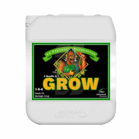 Grow Ph Perfect Fertilizer 5 Liters Advanced Nutrients