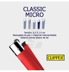 Micro CLIPPER Metallic Pastel