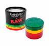 RAW L Hammercraft Rasta Grinder 4 Parts