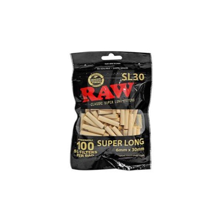 Filtros en Black SL30 de Super Long de RAW